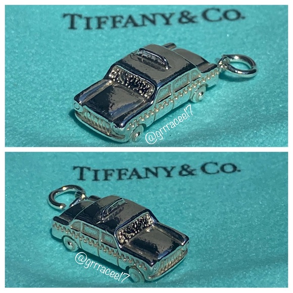 AUTH RARE vintage Tiffany & Co. taxi cab charm/pendant🚕 - Picture 7 of 17